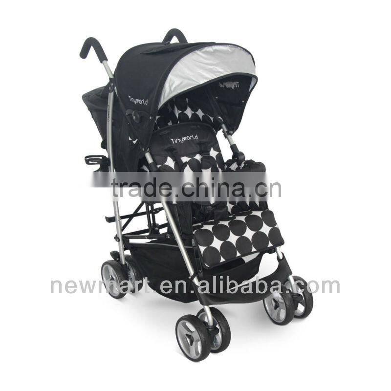 Twin Tandem Baby Buggy With AS2088:2013 Certificate,Double Baby Stroller
