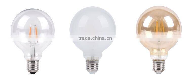 G95 Clear Ceramic Cover 360 Degree COB 4W Edison LED Bulb