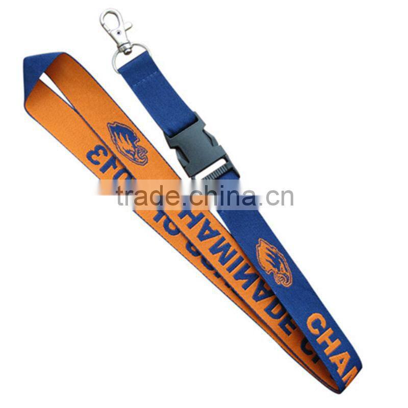 2015 high quality personalised Imprinted Tube Lanyards