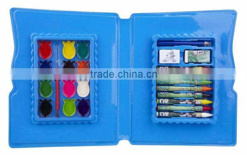 mini crayon stationery set for kids
