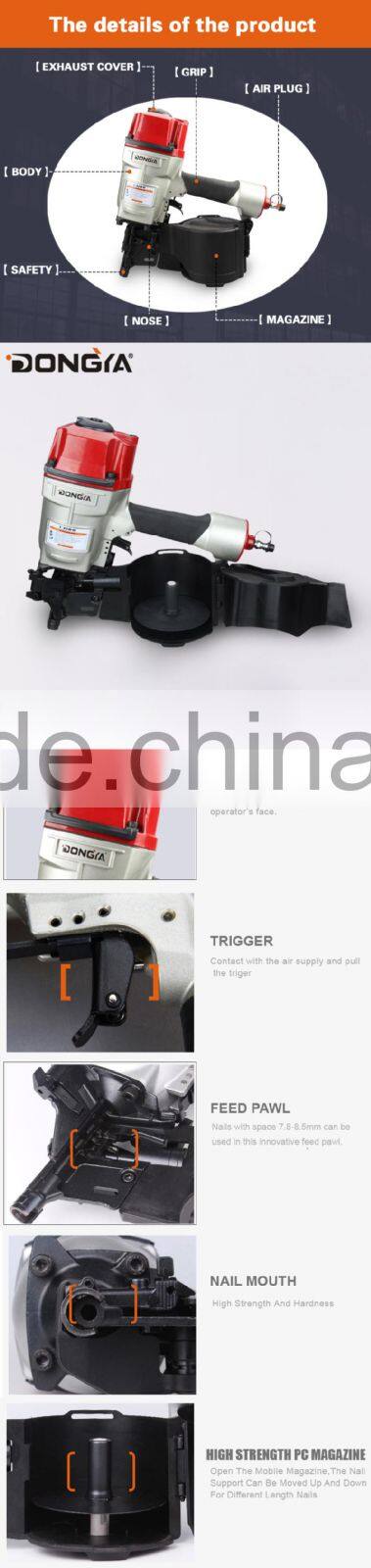 Industrial Quality Pneumatic Tools CN80 Pallet Coil Nail Gun