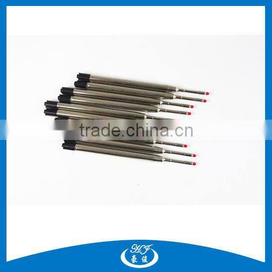 Black Ink Metal Cheap Pen Refills For Ballpoint Pen