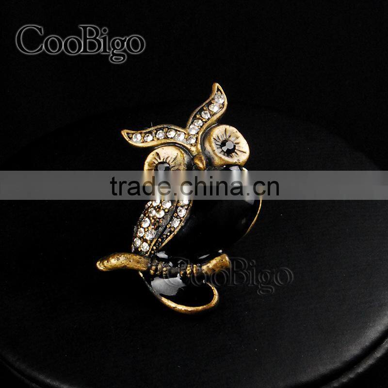 Fashion Jewelry Charming OWL Shape Design Brooch Party Promotion Gift Apparel Accessories