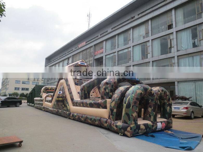 Bootcamp Challenge Obstacle Course,adult inflatable obstacle course