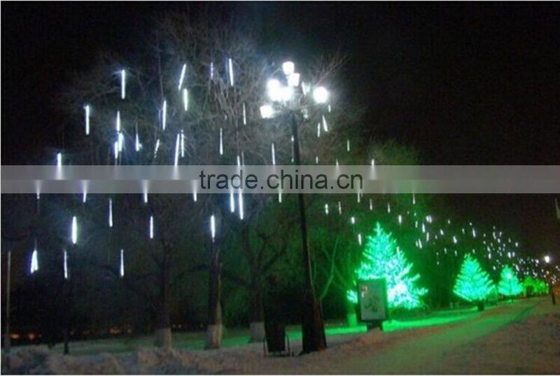 30mm diameter meteor shower light clear tube