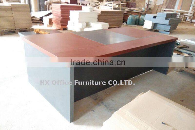 Modern Office Furniture L shaped Office Executive Desk for boss office (HX-GA013)