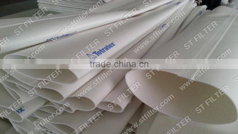 welded seam polyester e ptfe membrane filter bag