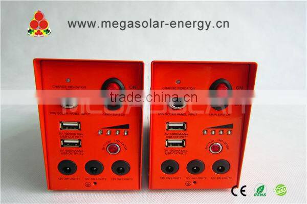 Portable Solar Kits with LED Lamp for for camper / caravan