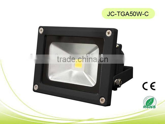 Hot sales CE/RoHS approval, IP66 waterproof outdoor with low price LED 50W COB Floodlight 0.5W Series