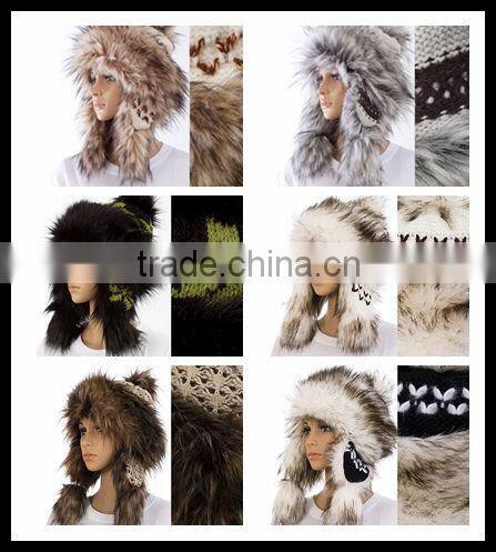 russian style fur hat