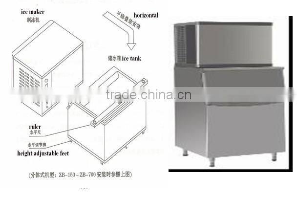MZ-700 MKK factory hot sale ice cube machine with CE ULapproval