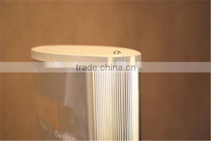 free standing acrylic display light box