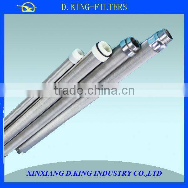 high efficiency BYLX series candle type 25 micron filter element