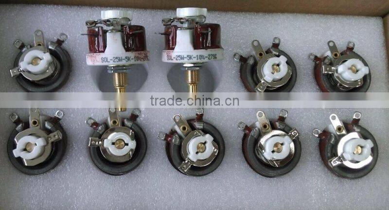 SOL-12W-300W vishay rheostat 50W theostat variable reactance attenuator wirewound potentiometer Rheostat resistor - BC1