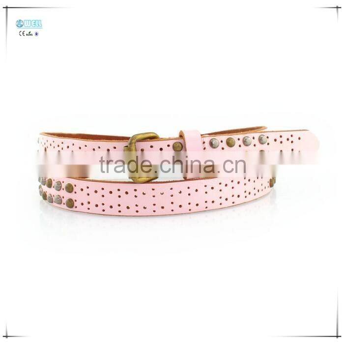 Genuine Leather Belt Wide Belts Women Ladies