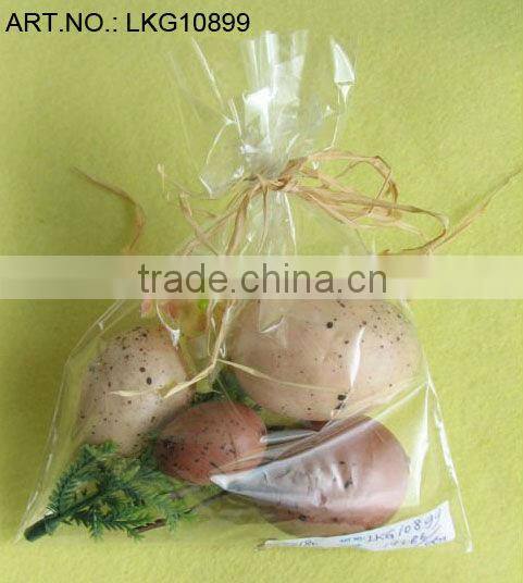 2014 Hot Sale Artificial Polyster Egg and Berry&Flower Pick Bag