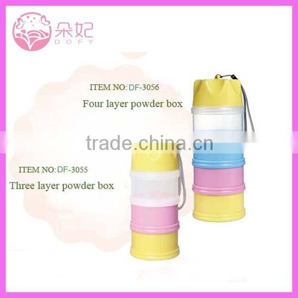 pp wholesale milk powder storage box for travel