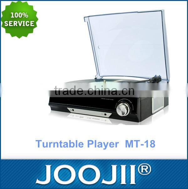 Vintagle turntable player built-in speaker