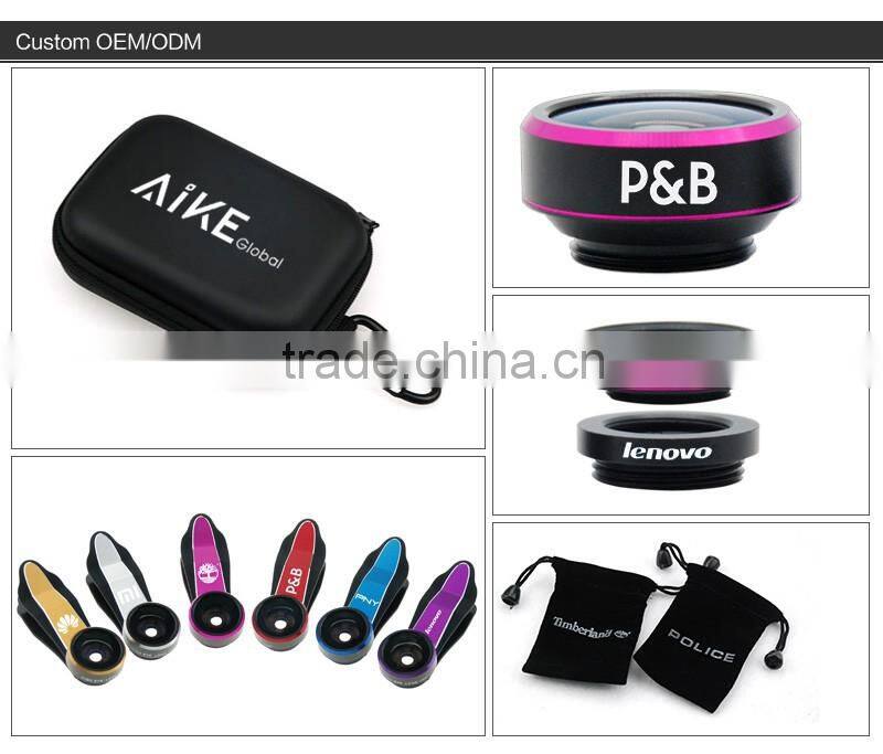 No Distortion Wide Angle Lens Clip HD 165 Degree Mobile Phone Wide Lens for iPhone 6S SE Samsung S8 S7 Huawei P9