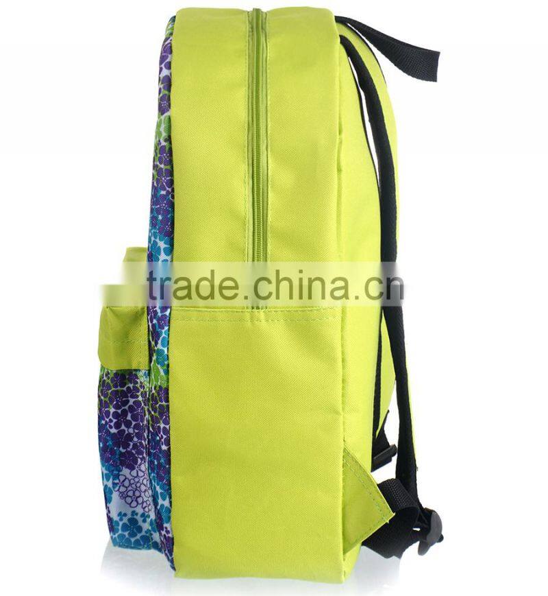 Hydrangea Backpack Young Girls Sathel Fancy Backpack