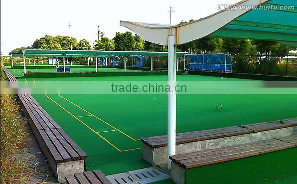 synthetic grass/curly gateball court grass