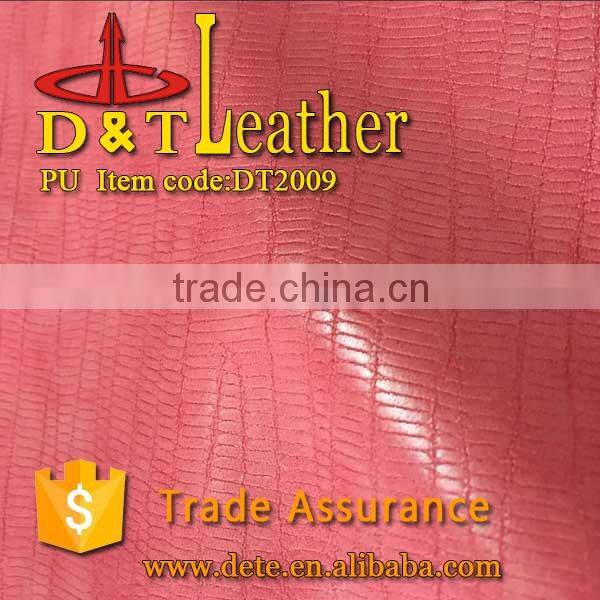 china synthetic leather , new design For shoes/bags