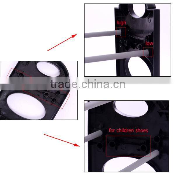 made in china folding 4 tier 12 pairs shoe rack bracket
