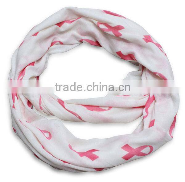 red color best selling plain wholesale infinity scarf
