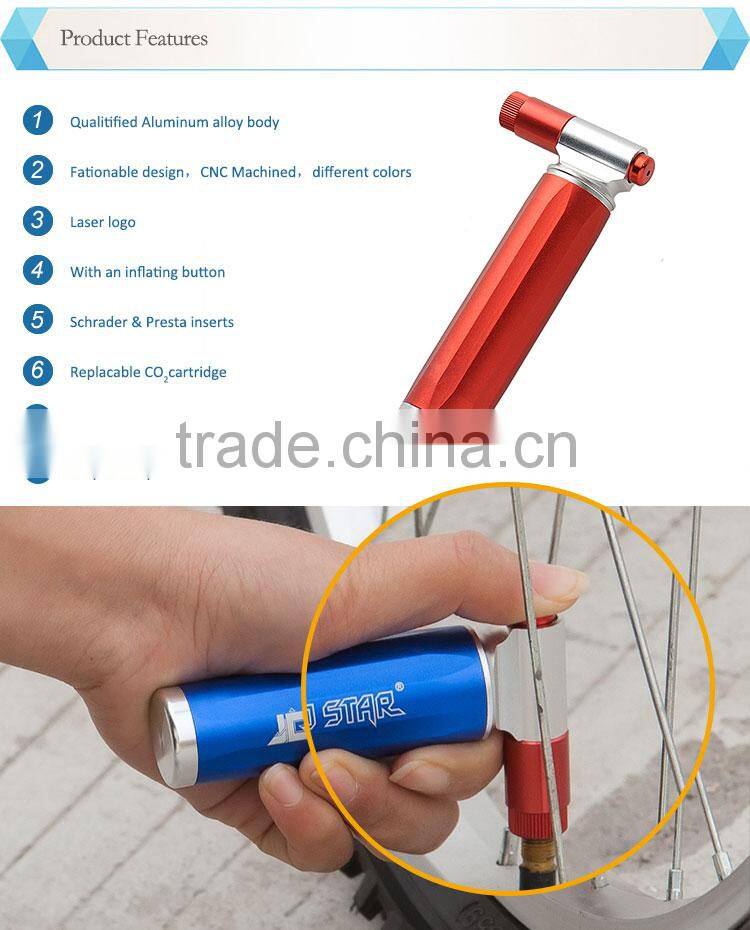Bike Accessory 16g CO2 Cartridge And CNCTube For Bike Tire And Car Tyre