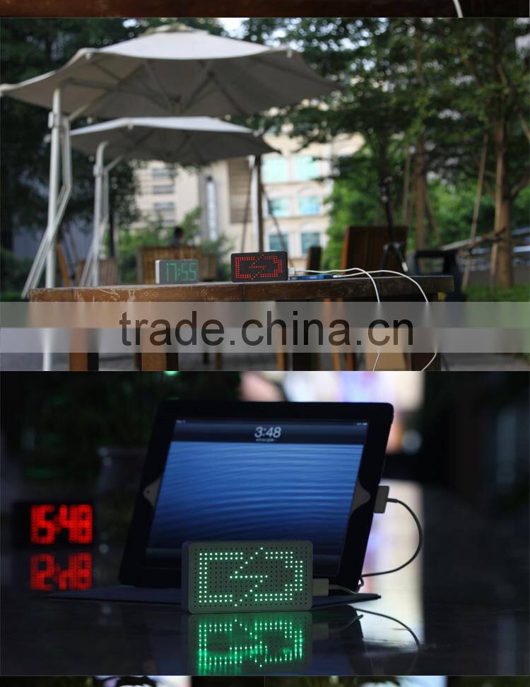 Aluminum portable powerbank 10000mah, mobile power bank battery charger