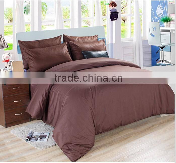 Hot Sale Solid Color Hotel or Dormitory Used Full Cotton Hotel Bedding Fabric
