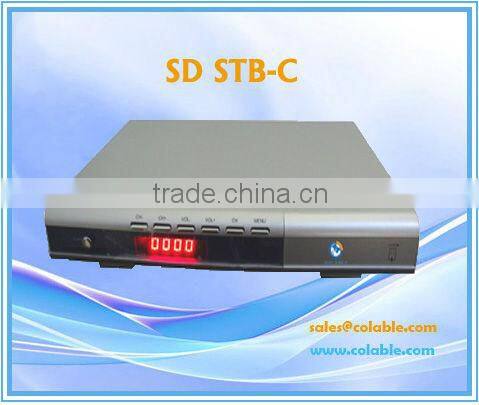 COL370i CATV DVB-C Set Top Box ,satellite receiver DVB-C SD STB