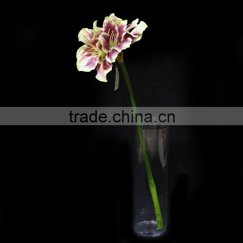 Silk single artificial hippeastrum decorative artificial flower making