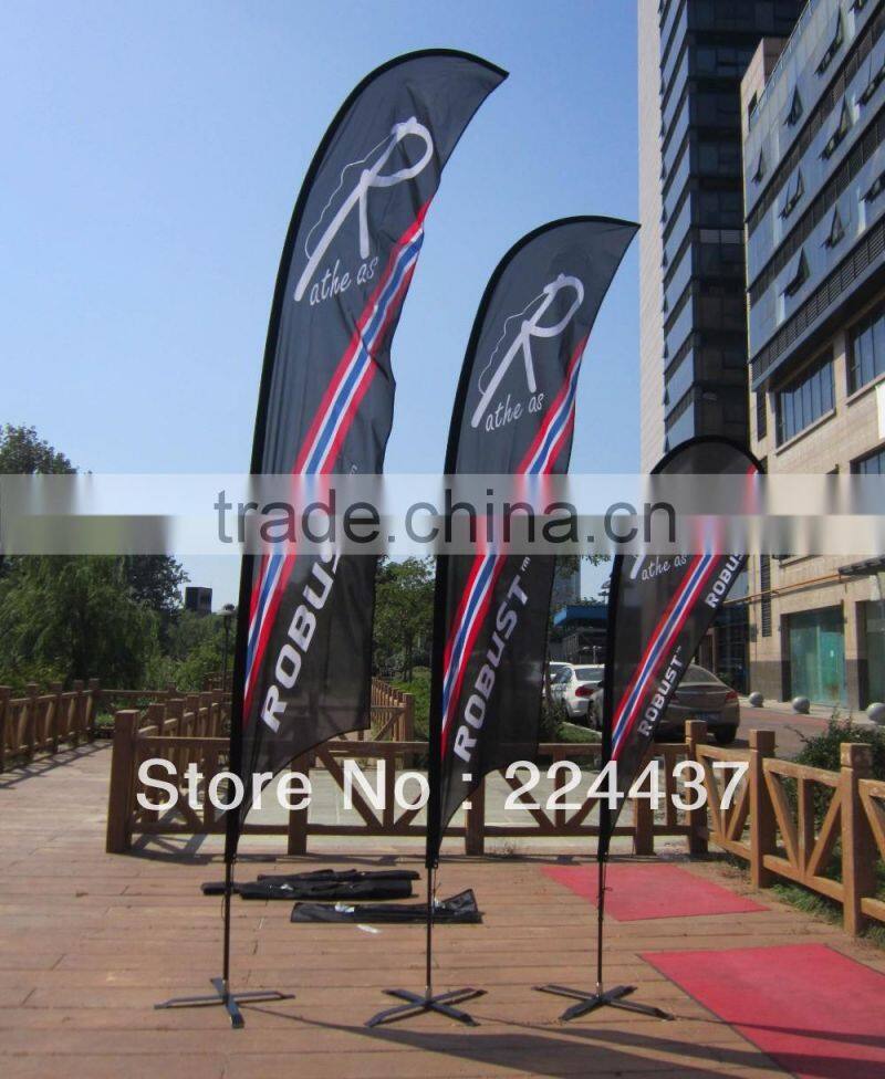 High Color Brilliance Eco Solvent Digital Printing Cheap Flags and Banners