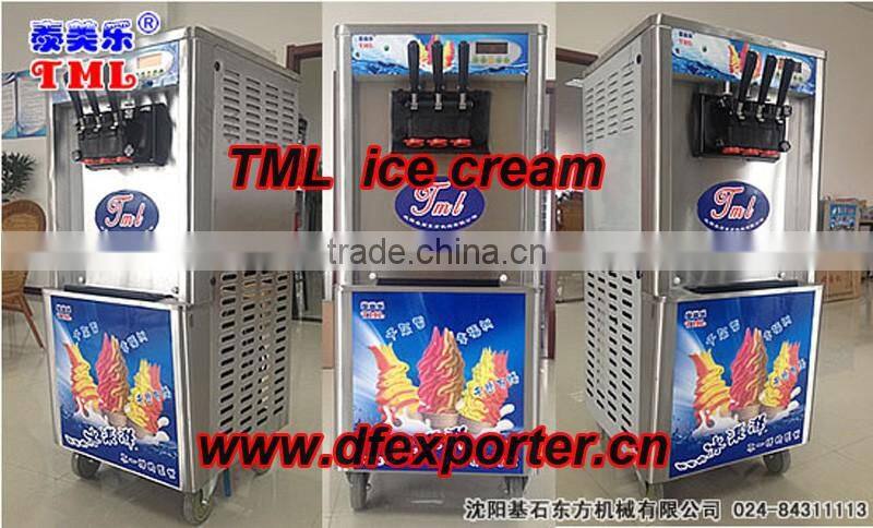 mobile ice cream carts 3 color ,ice cream machinery manufacturer