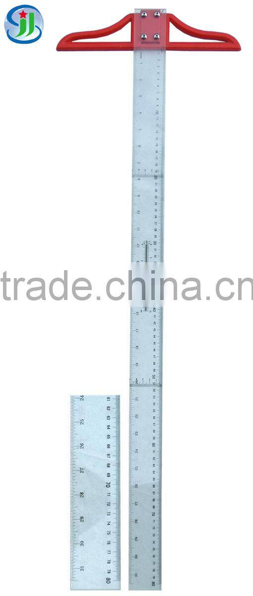 600 mm new design t-square ruler with acrylic edge