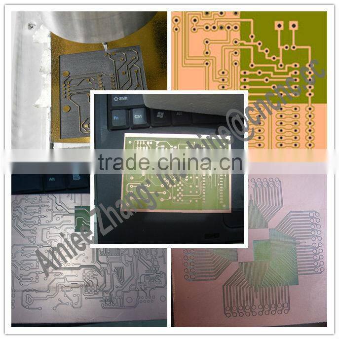 600*600mm Cheap PCB CNC Router Protel99&CopperCAM Software ZK-6060