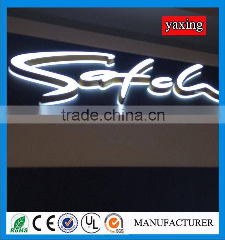 Acrylic led light up alphabet letters