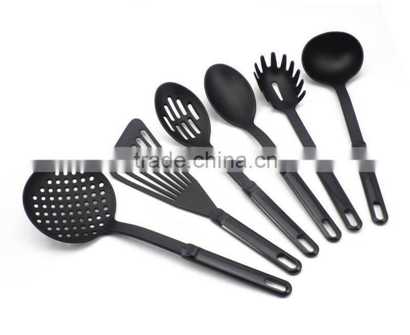 6pcs Black New Design All Nylon Cooking tool