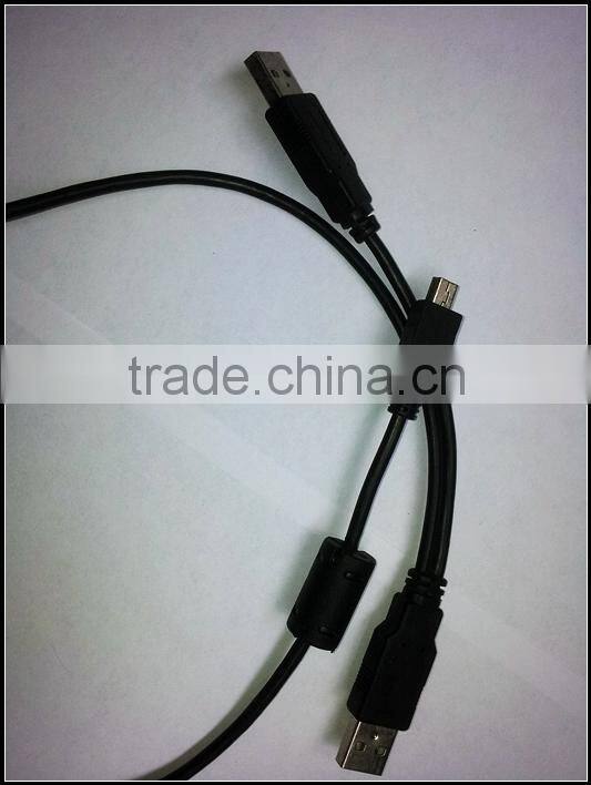 efficient 1ft transparent AM to AF usb2.0 cable extension cord