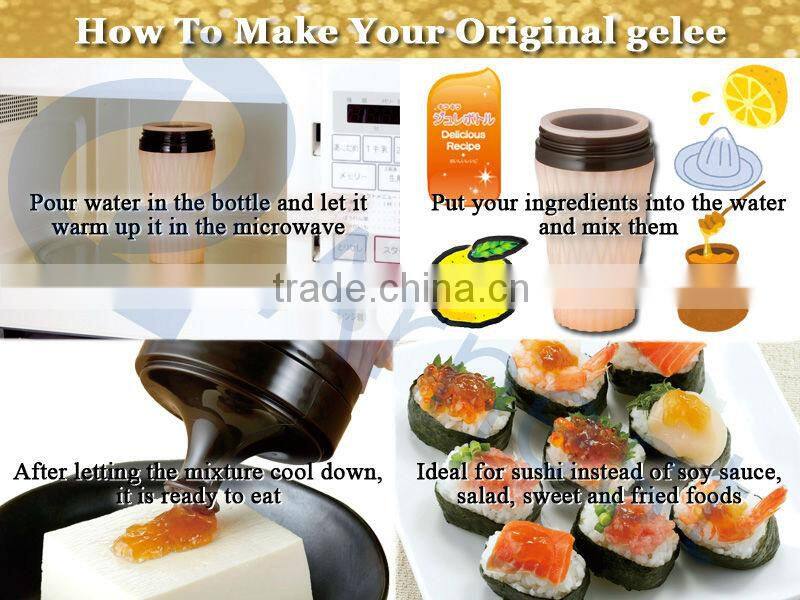 kitchenware cooking tools gifts items gelee sauce liquor glass bottle bento box silicone mold kirakira jelly gelee bottle