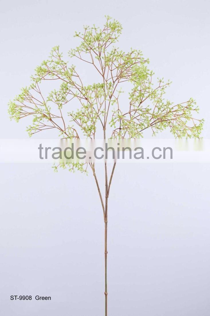 100 cm Plastic Berry Spray x 3 Artificial Flower