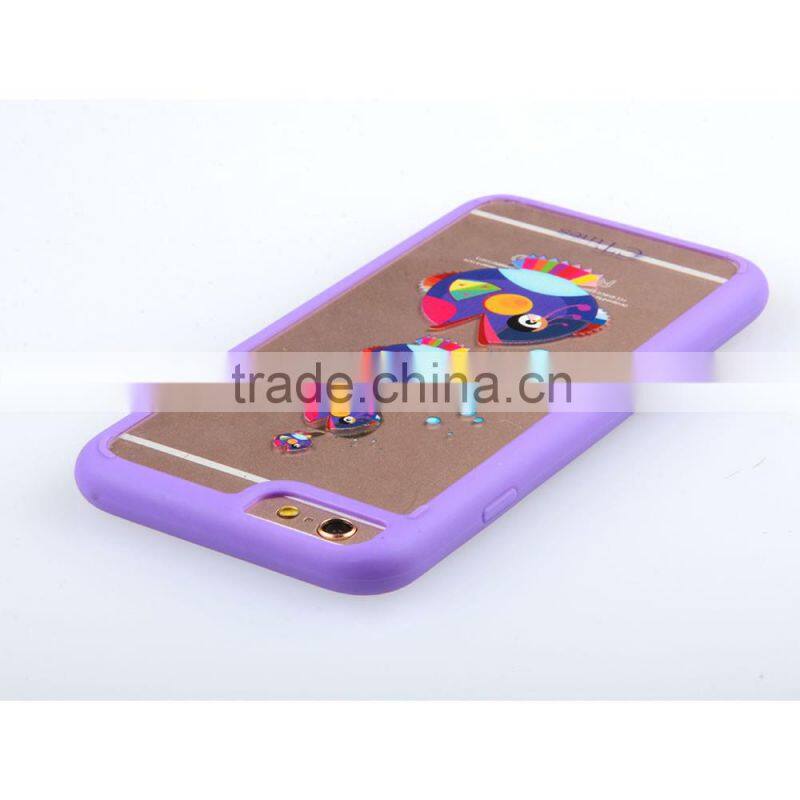 C&T Hybrid Case One Piece TPU Bumper +Hard PC Back Cover Protective Case for iPhone 6s/iPhone 6