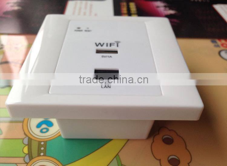 86MMIn wall wireless 802.11B AP router, hotel wall mount access point router, 2.4G wall wireless access point
