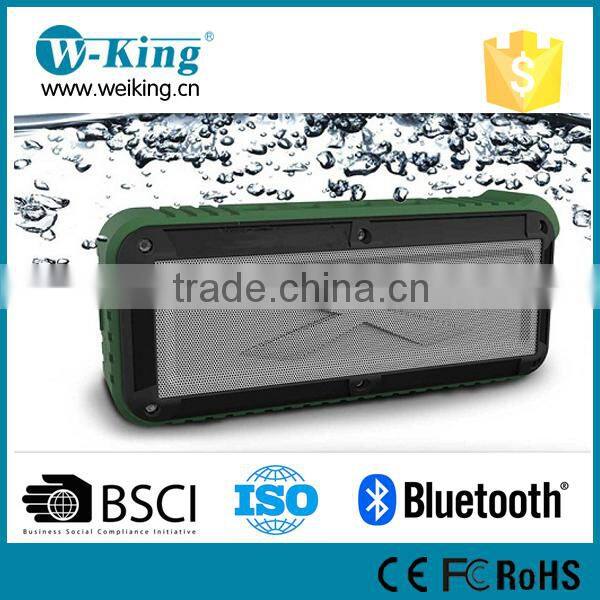 Outdoor Wireless Speakers 10W Drivers Bluetooth 4.1 Speaker with Bass , Waterproof/Dustproof/Shockproof