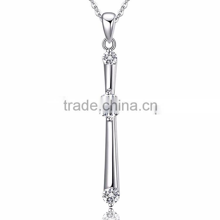Sterling silver cross charm pendants