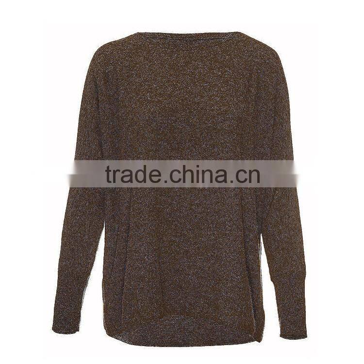 knitted mongolian cashmere sweater