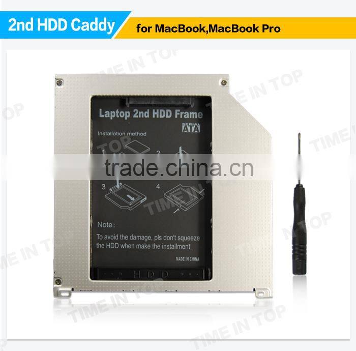9.5mm SATA 2nd HDD Caddy TITH16A for Macbook Macbook pro