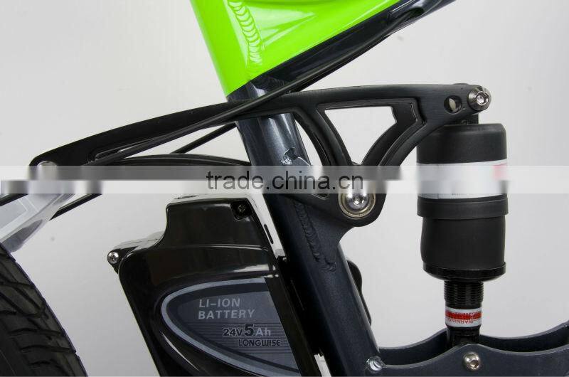 250W Elektro-Fahrrad E-Bike Pedelec electric bicycle 36V Li-ion battery mountain bike MTB CE EN 15194 approval