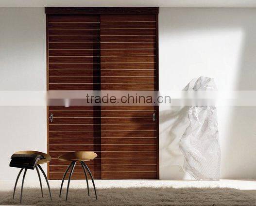 Engineered interior wood door